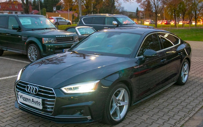 Audi A5 cena 142499 przebieg: 36000, rok produkcji 2018 z Warszawa małe 667